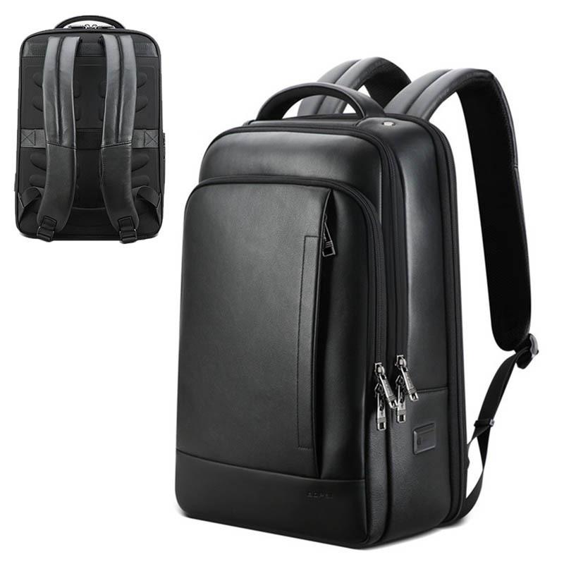 リュック メンズ 本革 リュックサック 牛革 スクエア 15 6インチpc収納 メンズファッション 防水 レザー リュックサック ビジネスリュック バックパック 大容量 Xj Business02 Lovely 防水 ヤフーショップ 通常配送料無料