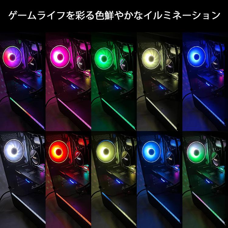 ゲーミングPC GeForce RTX 2070 SUPER デスクトップパソコン 22型 