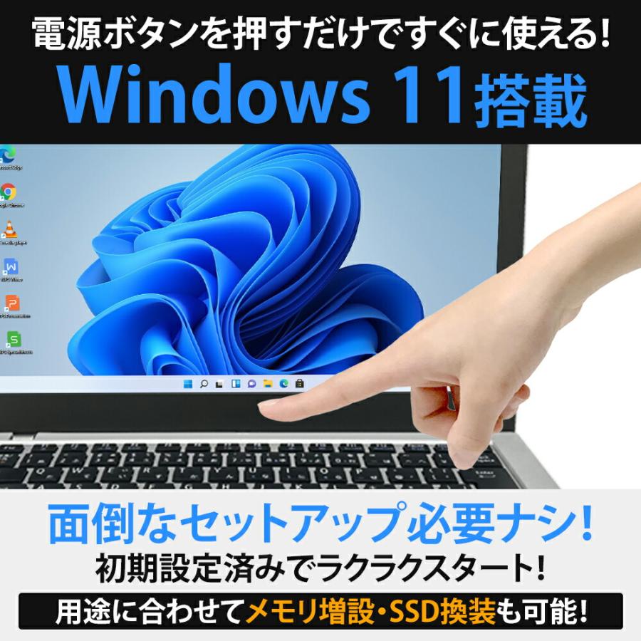 ノートパソコンWindows11カメラ付きf55簡単すぐ使えるPC初期設定済み
