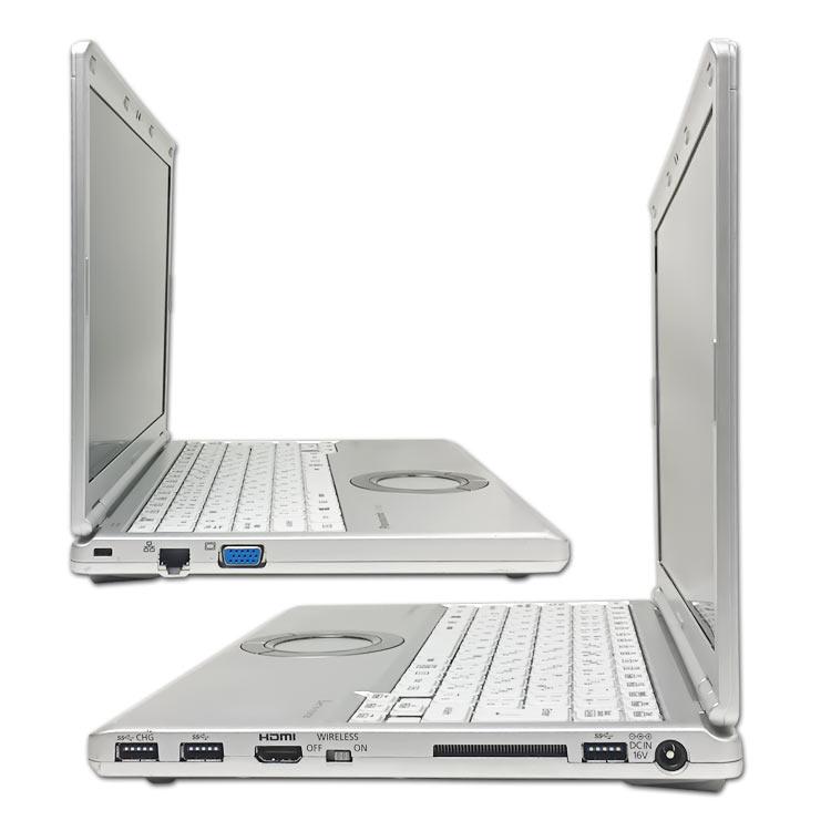 ノートパソコン 中古 訳あり Webカメラ Panasonic Let's note CF-SZ6 第7世代 Core i5 7200U以上 メモリ4GB SSD256GB(M.2) 12.1型 Windows10 Pro 64bit Office付｜alpaca-pc｜09