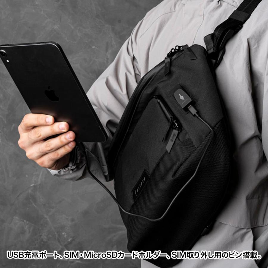 ALPAKA 【公式】BRAVO SLING MAX V2 AXOGRID スリング ボディバッグ