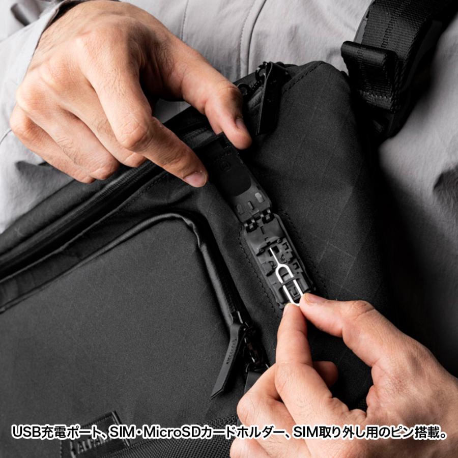ALPAKA 【公式】BRAVO SLING MAX V2 AXOGRID スリング ボディバッグ