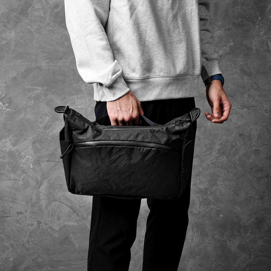 ALPAKA 公式 アルパカ ショルダーバッグ FLIGHT SATCHEL ULTRADYNE 11L
