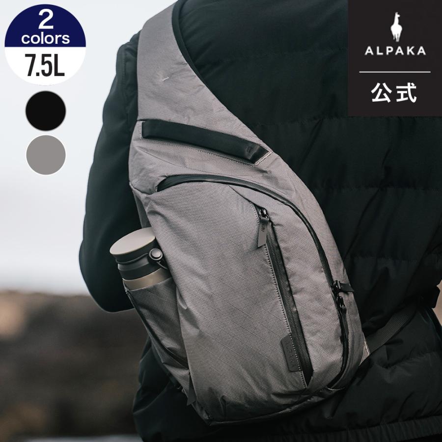 ALPAKA 公式 アルパカ ボディバッグ METRO CROSSBODY ULTRADYNE 7.5L