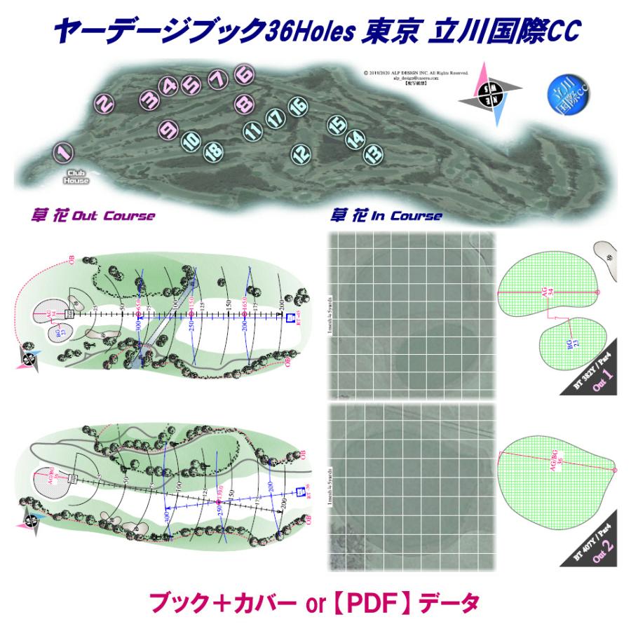 送料無料限定セール中 店舗 ヤーデージブック36Holes 東京 立川国際CC italytravelpapers.com italytravelpapers.com