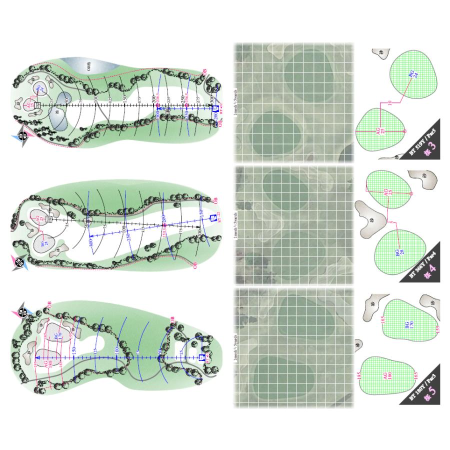 ヤーデージブック27Holes 神奈川 相模湖CC その他ゴルフ用品 ヤーデージブック27Holes 神奈川 相模湖CC