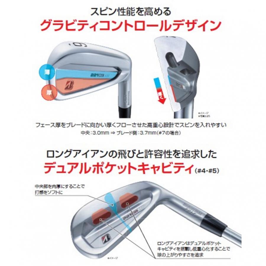 BRIDGESTONE GOLF ブリヂストン BS 221CB 6I モーダス105 ゴルフ