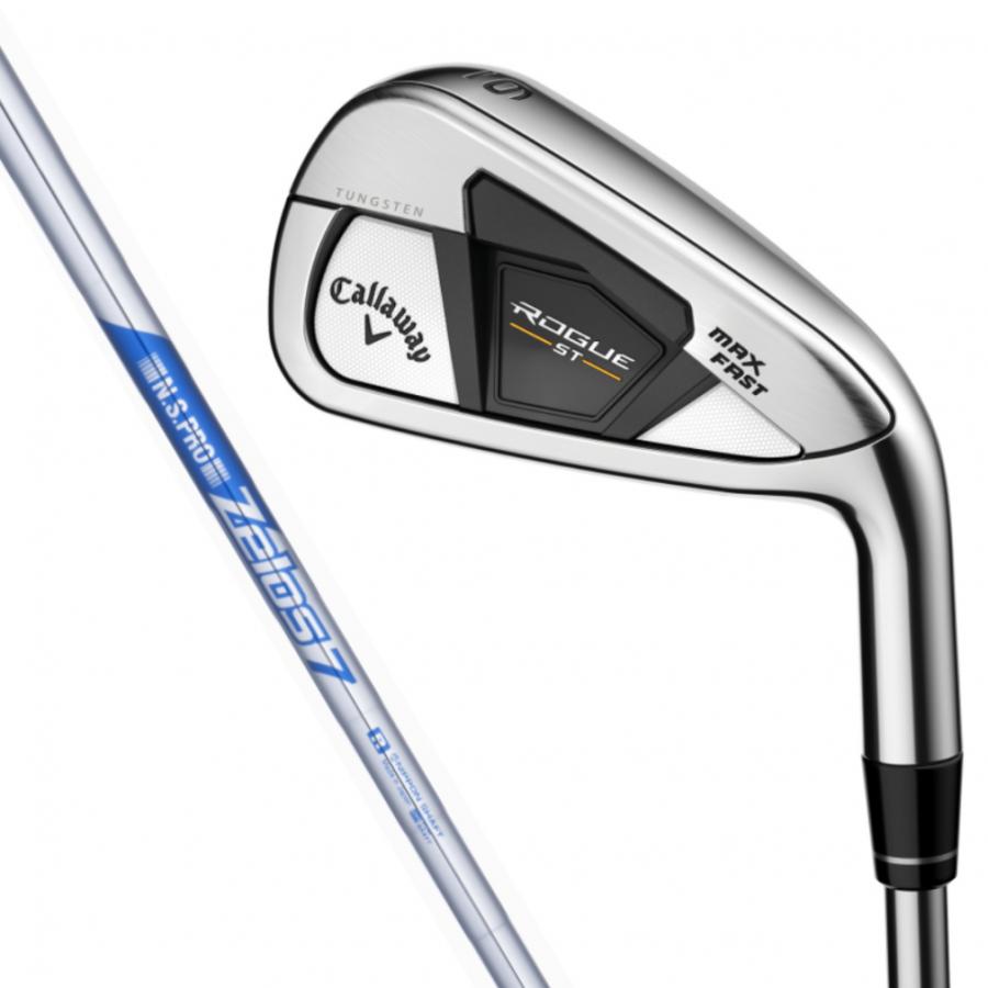 キャロウェイ ローグ ROGUE ST MAX FAST IRONS ゴルフ アイアンセット N.S.PRO Zelos 7 S 5本 2022年 メンズ Callaway