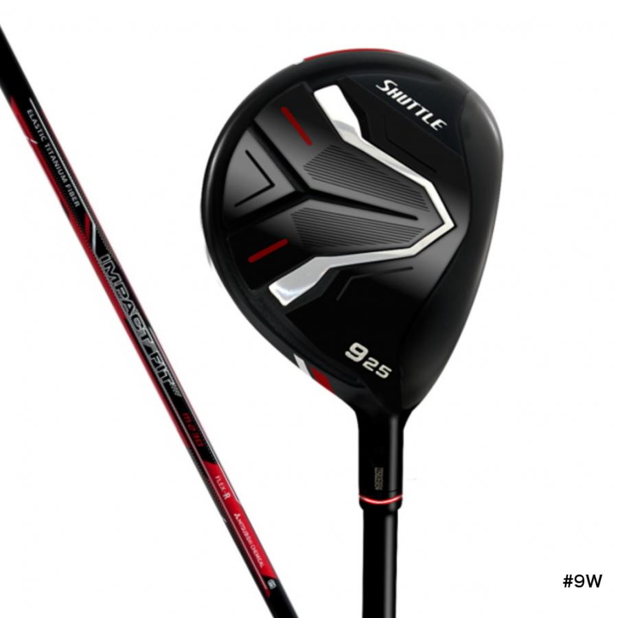 マルマン　フェアウェイウッド　マジェスティ　スーパー7 R 9w N2489 マジェスティ SHUTTLE Fairway wood シャトル ゴルフ フェアウェイ