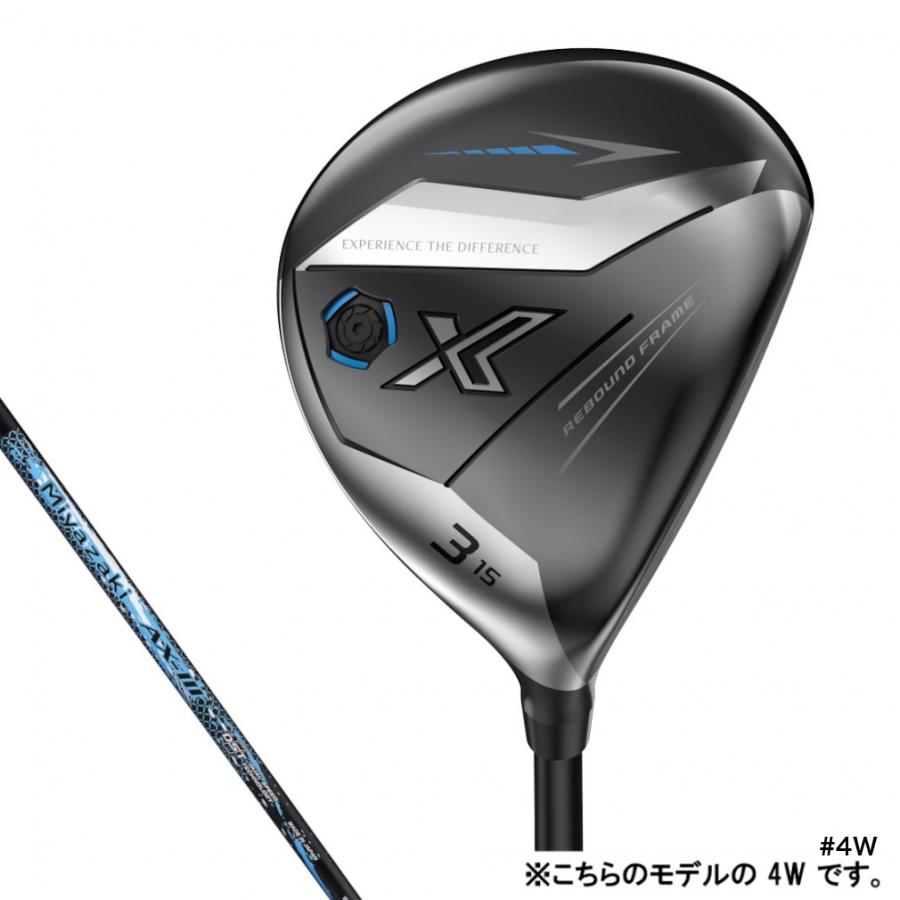 ゼクシオ XXIO X ゼクシオエックス フェアウェイウッド 2024 ゴルフ フェアウェイウッド Miyazaki AX-3 2024年モデル メンズ ダンロップ XXIO｜alpen-group｜03