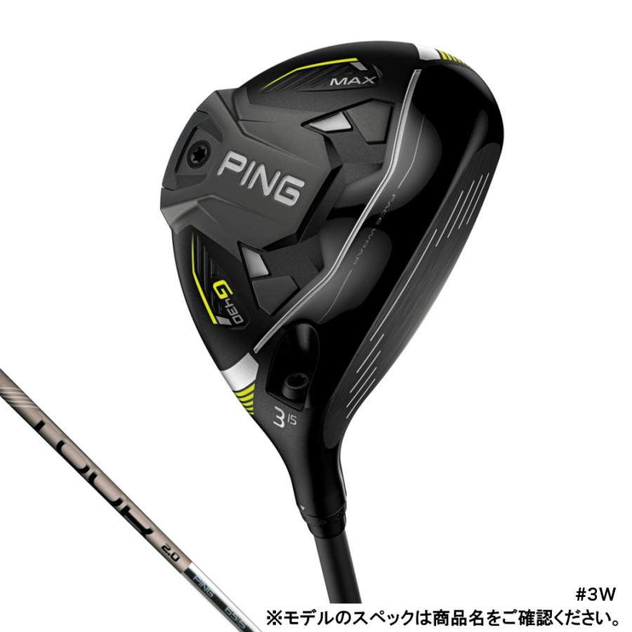 ピン G430 MAX PINGTOUR 2.0 CHROME 65 ゴルフ フェアウェイウッド 2022年 メンズ PING｜alpen-group｜03