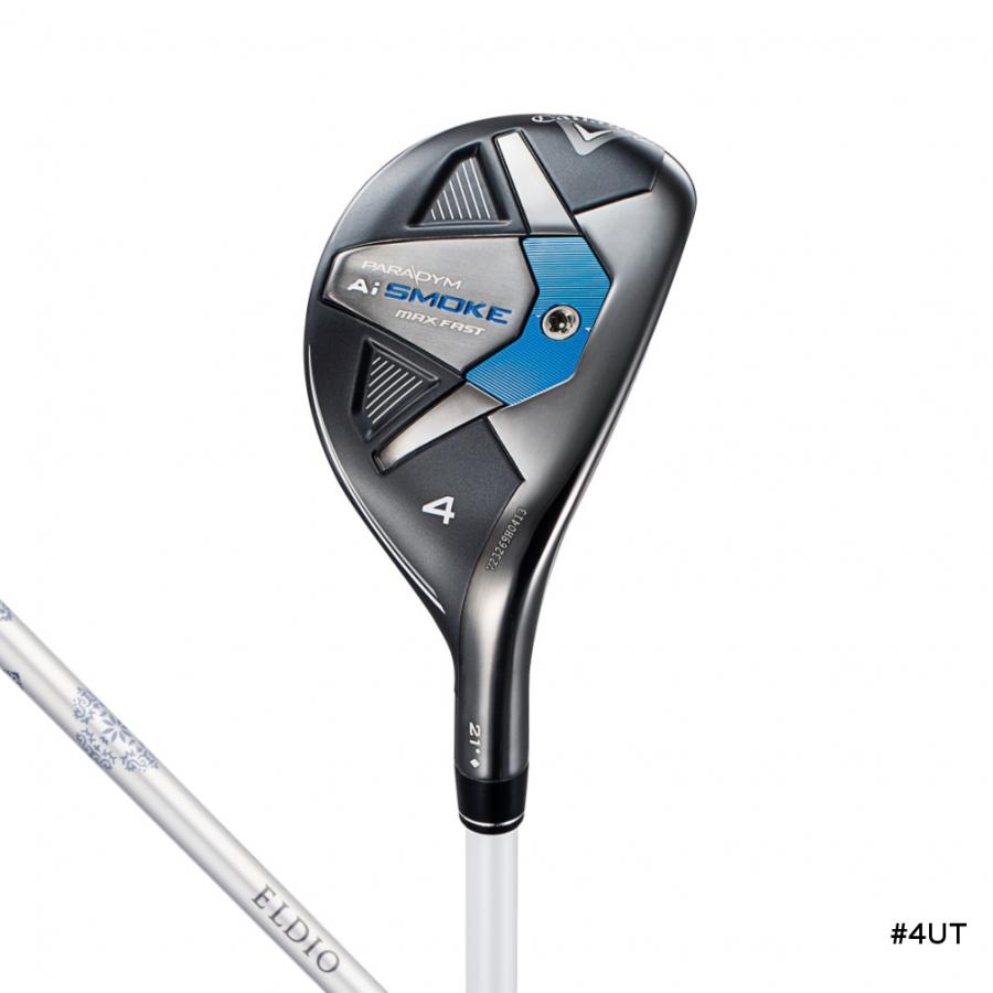 Callaway Ai SMOKE レディース ユーティリティ　2本set Callaway（キャロウェイ） レディース PARADYM Ai SMOKE MAX FAST