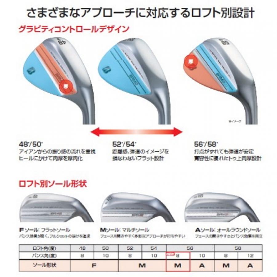 【3本セット】ブリヂストンBRM2　48／52／56 モーダス105S 3本セット】ブリヂストンBRM2 48／52／56 モーダス105S ブリヂストン
