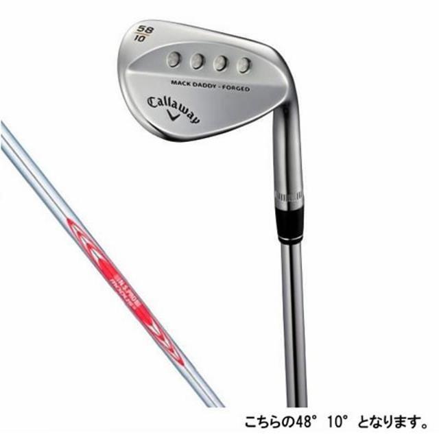 良品 】Callaway キャロウェイ MACK DADDY 4 S GRIND R MILLED 48° /10