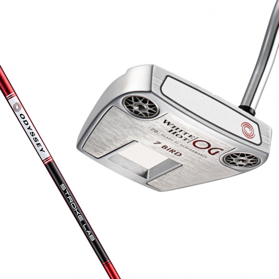 オデッセイ WHITE HOT ホワイトホット OG 7BIRD STROKE LAB ストロークラボ シャフト装着 ゴルフ パター