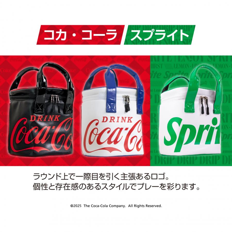 Coca Cola（コカコーラ） ゴルフ保冷ポーチ CC-0B1004PO ゴルフ ポーチ