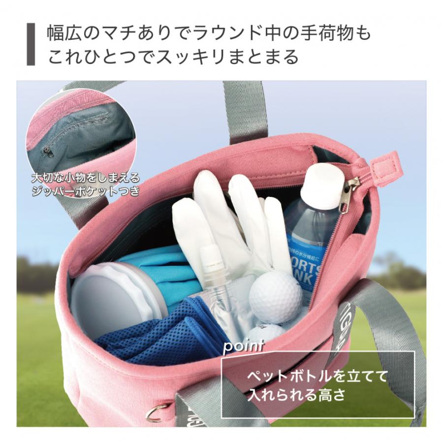 TIGORA（ティゴラ） レディース ロゴモチーフカートポーチ TRロゴ