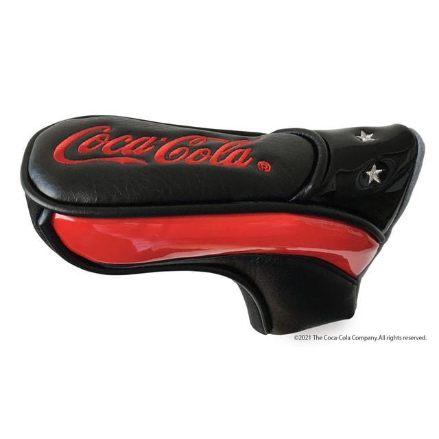 Coca Cola（コカコーラ） PU ピン型パターカバー 裏面のクリップで