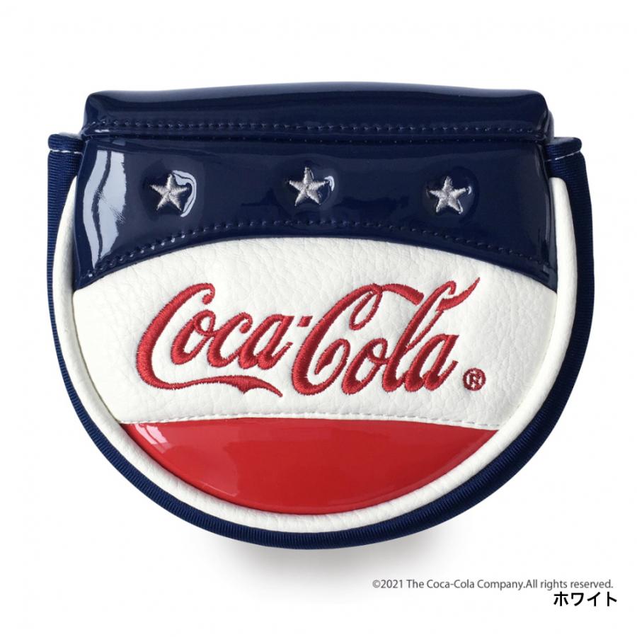 Coca Cola（コカコーラ） PU マレット型パターカバー 裏面のクリップで