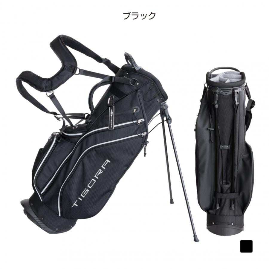 TIGORA ティゴラ スタンドキャディバッグ TR-0B1014STCB メンズ TIGORA ティゴラ スタンドキャディバッグ TR-0B1014STCB メンズ