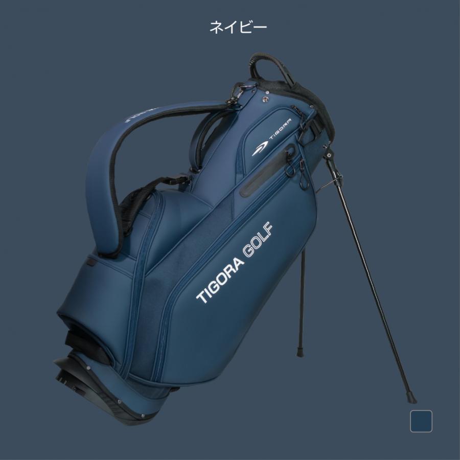 TIGORA ティゴラ スタンドキャディバッグ TR-0B1005STCB メンズ TIGORA ティゴラ スタンドキャディバッグ TR-0B1005STCB メンズ
