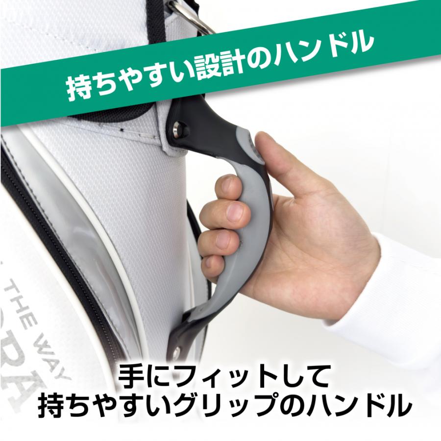 ティゴラ 軽量 キャディバッグ 9型 TR-0B1042CB 軽量 3.0kg 握りやすいハンドル 安定したボトムで使いやすい! メンズ ゴルフ TIGORA 軽量 キャディバッグ 0kg 握りやすいハンドル 安定したボトムで使いやすい メンズ ゴルフ