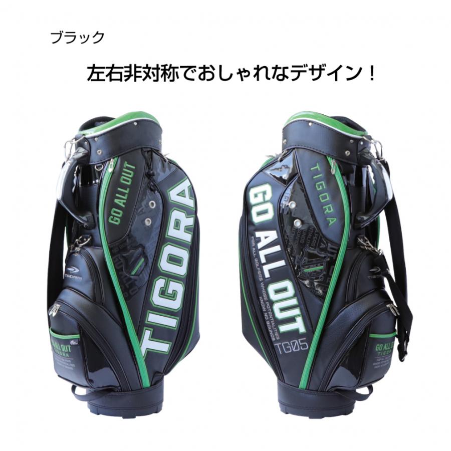 TIGORA ティゴラ メンズ キャディバッグ TR-0B1122CB 9型/47.5 TIGORA ティゴラ メンズ キャディバッグ TR-0B1122CB 9型/47.5