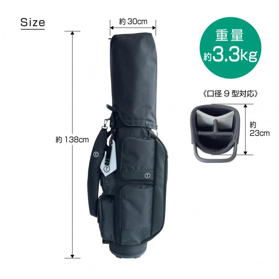 TIGORA ティゴラ T.キャディバッグ 0231137513 TR-TドットFWCBア TIGORA ティゴラ T.キャディバッグ 0231137513 TR-TドットFWCBア