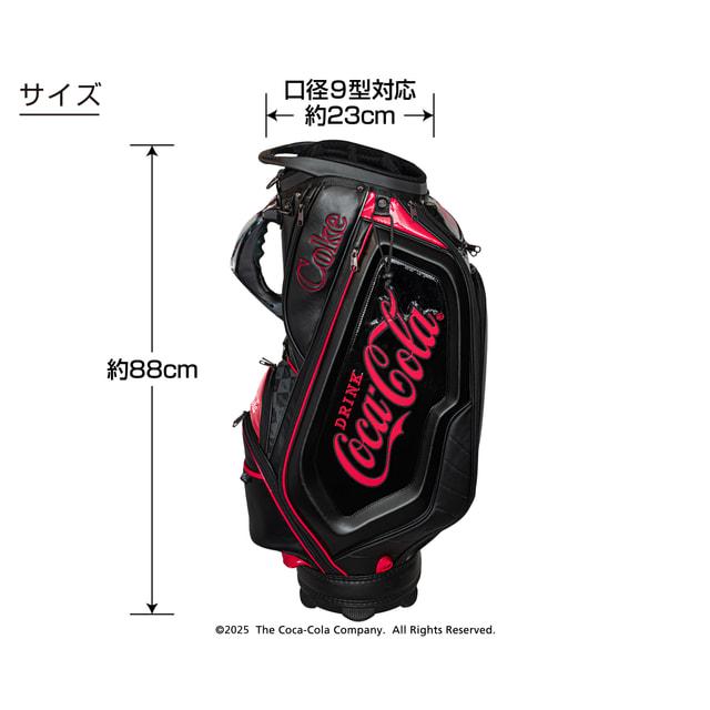 Coca Cola（コカコーラ） キャディバッグ 9型 CC-0B1004CB メンズ