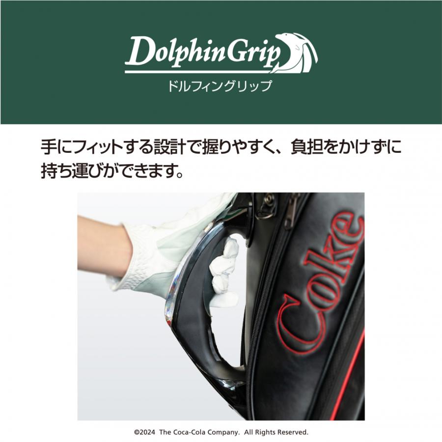 Coca Cola コカ・コーラ コカコーラ キャディバッグ 9型 CC Coca Cola コカ・コーラ コカコーラ キャディバッグ 9型 CC