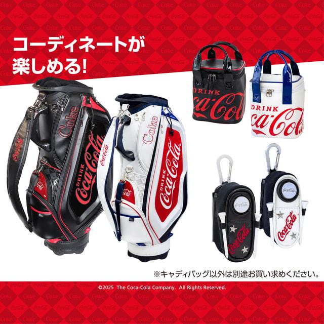 Coca Cola（コカコーラ） キャディバッグ 9型 CC-0B1004CB メンズ