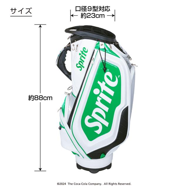 Coca Cola（コカコーラ） スプライト キャディバッグ 9型 SP-0B1004CB