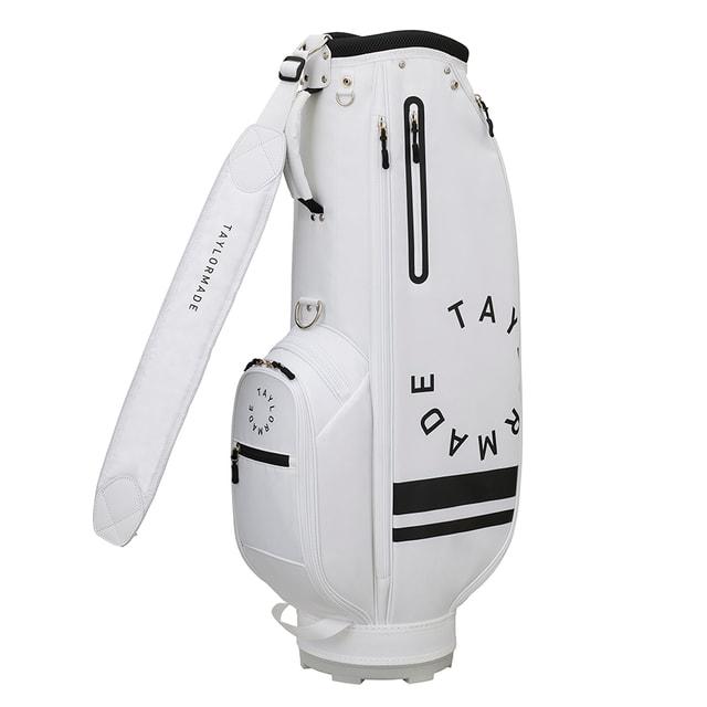 TaylorMade ゴルフバッグ キャディバッグ ホワイト TaylorMade（テーラーメイド） レディース サーク キャディバッグ