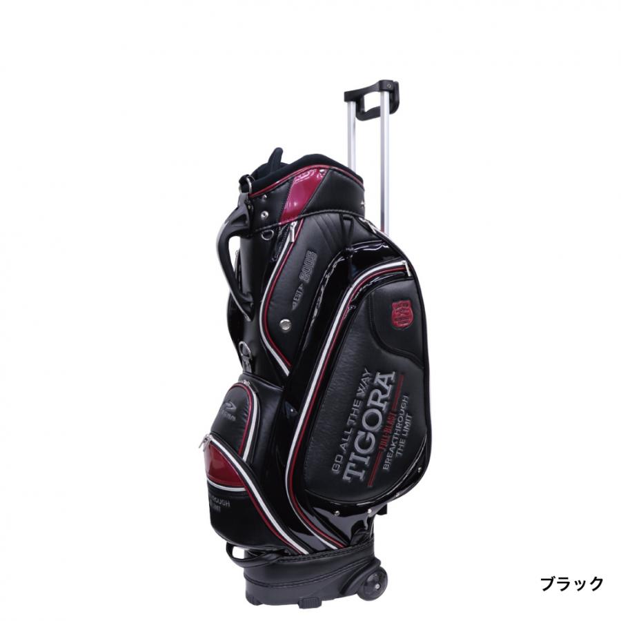 TIGORA ティゴラ キャスター付きキャディバッグ 軽量 9型