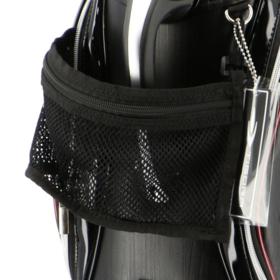 美品　TIGORA キャディバッグ ブラック キャスター付き Amazon | TIGORA(ティゴラ) ゴルフ PU ポリ 軽量 9型 キャスター