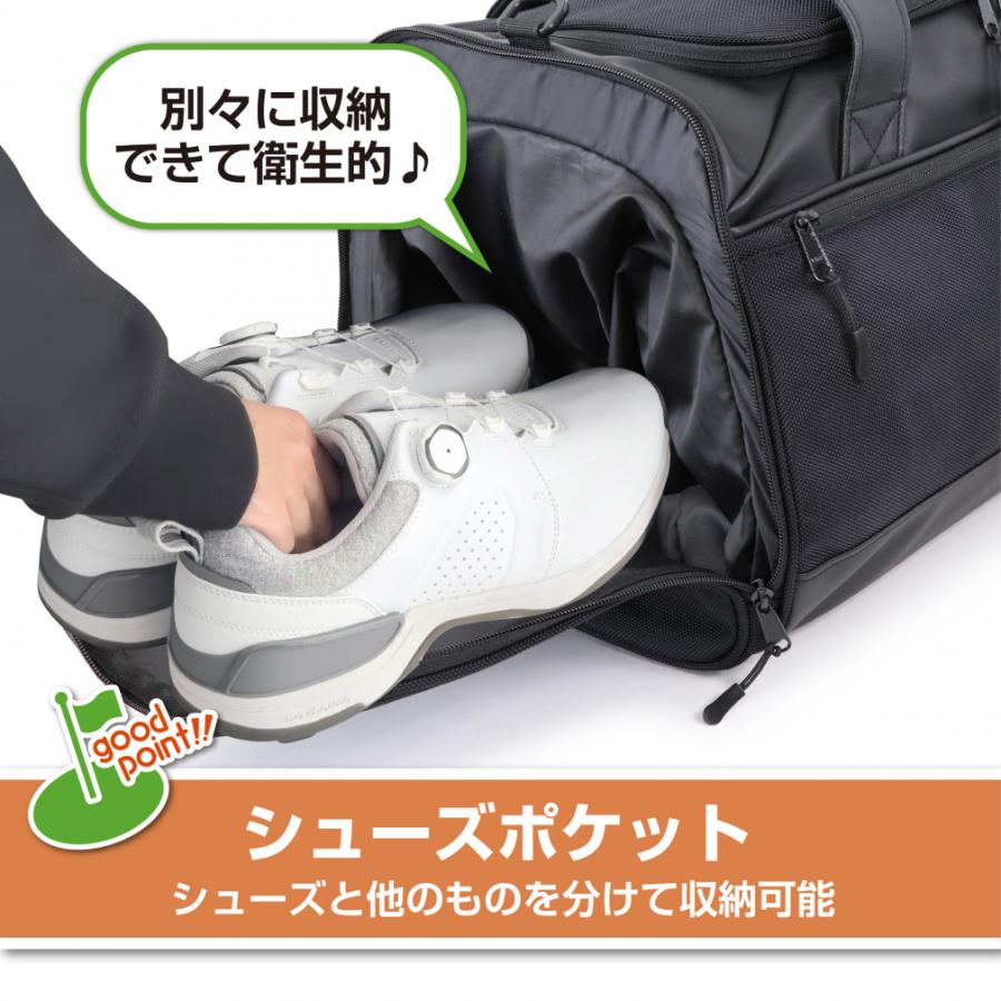 ゴルフ　ボストンバッグ ゴルフ用品・・私が薦める品々 アディダス ボストンバッグ 4.980
