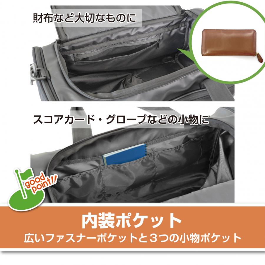 TIGORA ティゴラ シューズ収納ゴルフボストンバッグ TR-0B1004BB TIGORA ティゴラ シューズ収納ゴルフボストンバッグ TR-0B1004BB