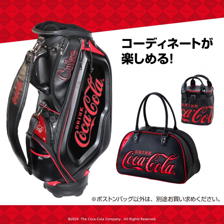 Coca Cola コカ・コーラ コカコーラ ゴルフ ボストンバッグ CC Coca Cola コカ・コーラ コカコーラ ゴルフ ボストンバッグ CC