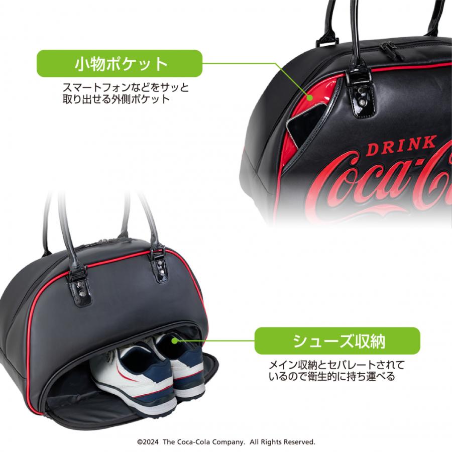 Coca Cola コカ・コーラ コカコーラ ゴルフ ボストンバッグ CC Coca Cola コカ・コーラ コカコーラ ゴルフ ボストンバッグ CC