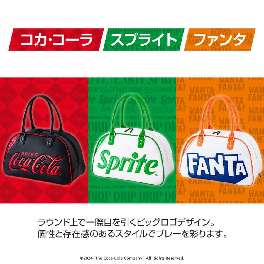 Coca Cola コカ・コーラ ファンタ ゴルフ ボストンバッグ FT Coca Cola コカ・コーラ ファンタ ゴルフ ボストンバッグ FT