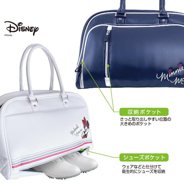 ほぼ未使用　ミニーマウス レディース キャディバッグ ボストンバッグ付　完売品 Disney（ディズニー） レディース ボストンバッグ DN-0B2003BB