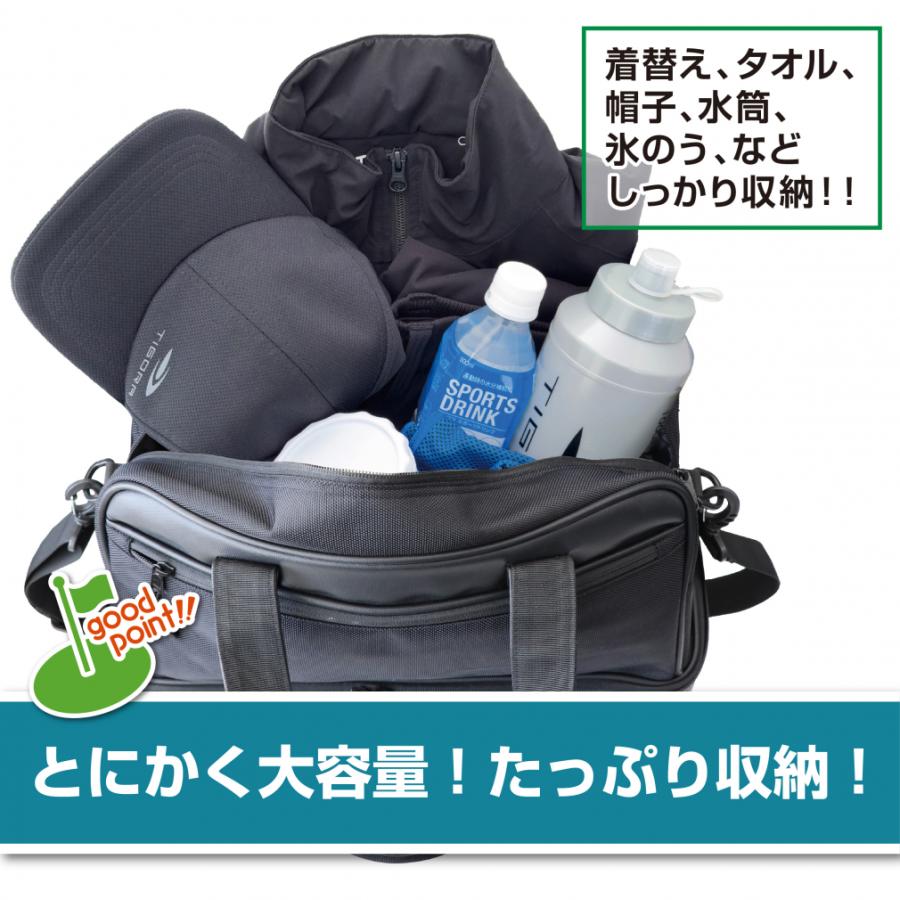 【新品未使用】TIGORA*ティゴラ*ボストンバッグ*ゴルフバッグ*二段*タグ付 TIGORA ティゴラ 2段 トート型ボストンバッグ メンズ ゴルフ