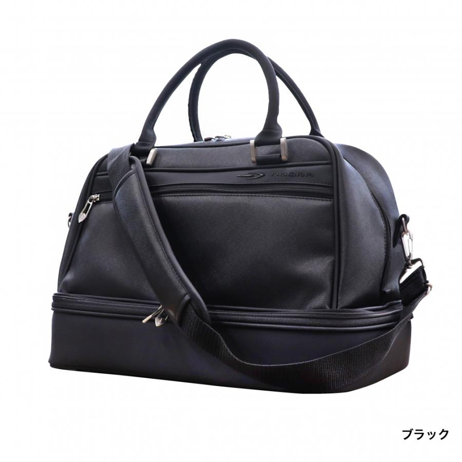 TIGORA ティゴラ 革シボ 2段 ボストンバッグ コンパクトサイズ TIGORA ティゴラ 革シボ 2段 ボストンバッグ コンパクトサイズ