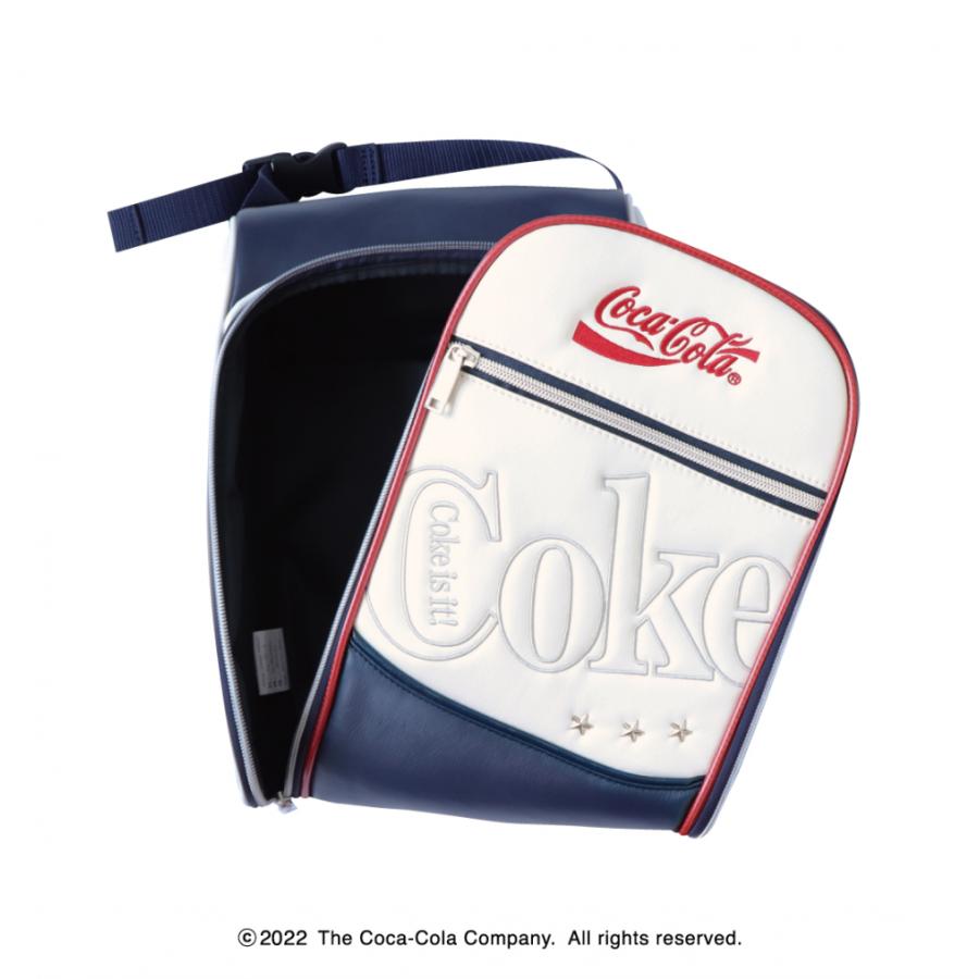 コカ・コーラ シューズケース CC-0B1009SC ブラック ホワイト メンズ ゴルフ シューズケース Coca-Cola｜alpen-group｜06