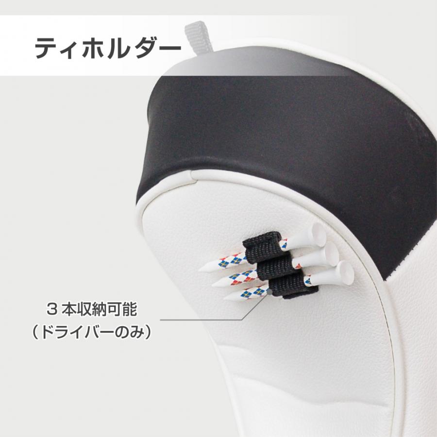 TIGORA（ティゴラ） マグネットで着脱しやすいヘッドカバー ドライバー