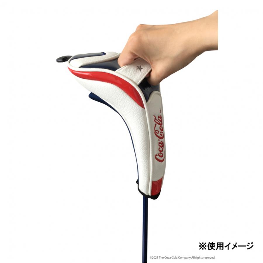 Coca Cola（コカコーラ） PU マグネット式ヘッドカバー フェアウェイ