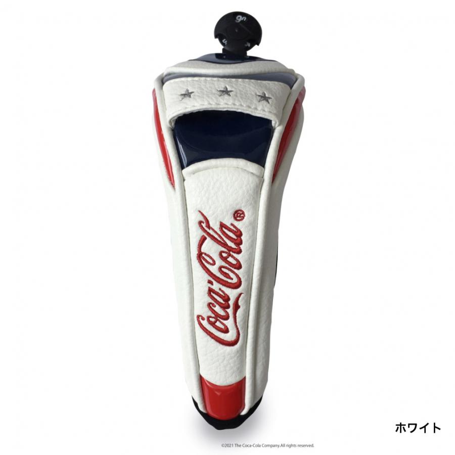 コカ・コーラ PU マグネット式ヘッドカバー ユーティリティ用 マグネット開口で使いやすい メンズ ゴルフ｜alpen-group｜02
