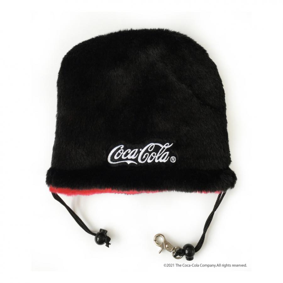 コカ・コーラ ボア ストレッチアイアンカバー フード内でかさばり