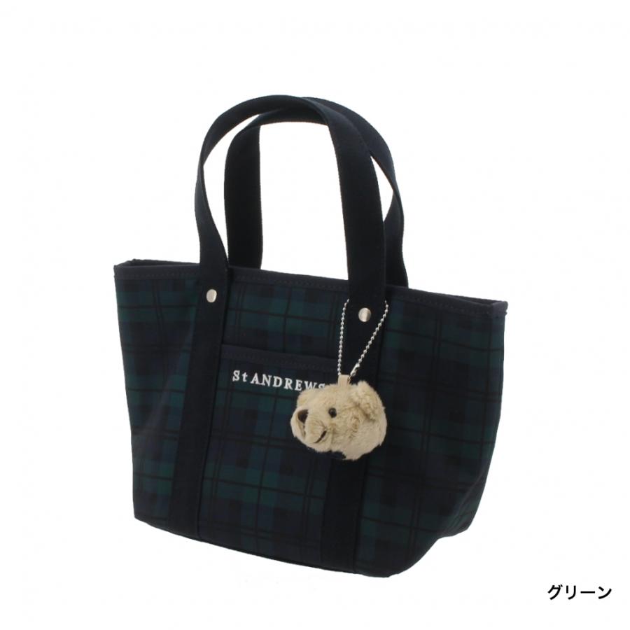 St ANDREWS セントアンドリュース レディース テディベアカートバッグ