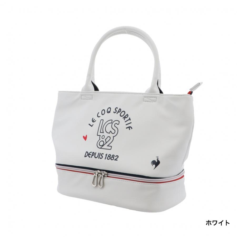 ルコックスポルティフ ゴルフ レディース 二層式 レディース ポーチ ミニトートバッグ QQCXJA42 le coq sportif GOLF｜alpen-group｜04